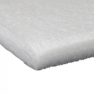 Plaque mousse PE blanche 2mm 20kg/m³ 1200x750mm