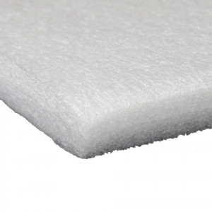 Plaque mousse PE blanche 2000 x 1200mm 40 23kg/m³