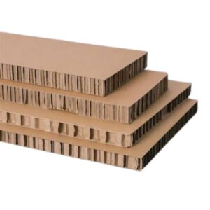 Plaques carton nid d'abeille