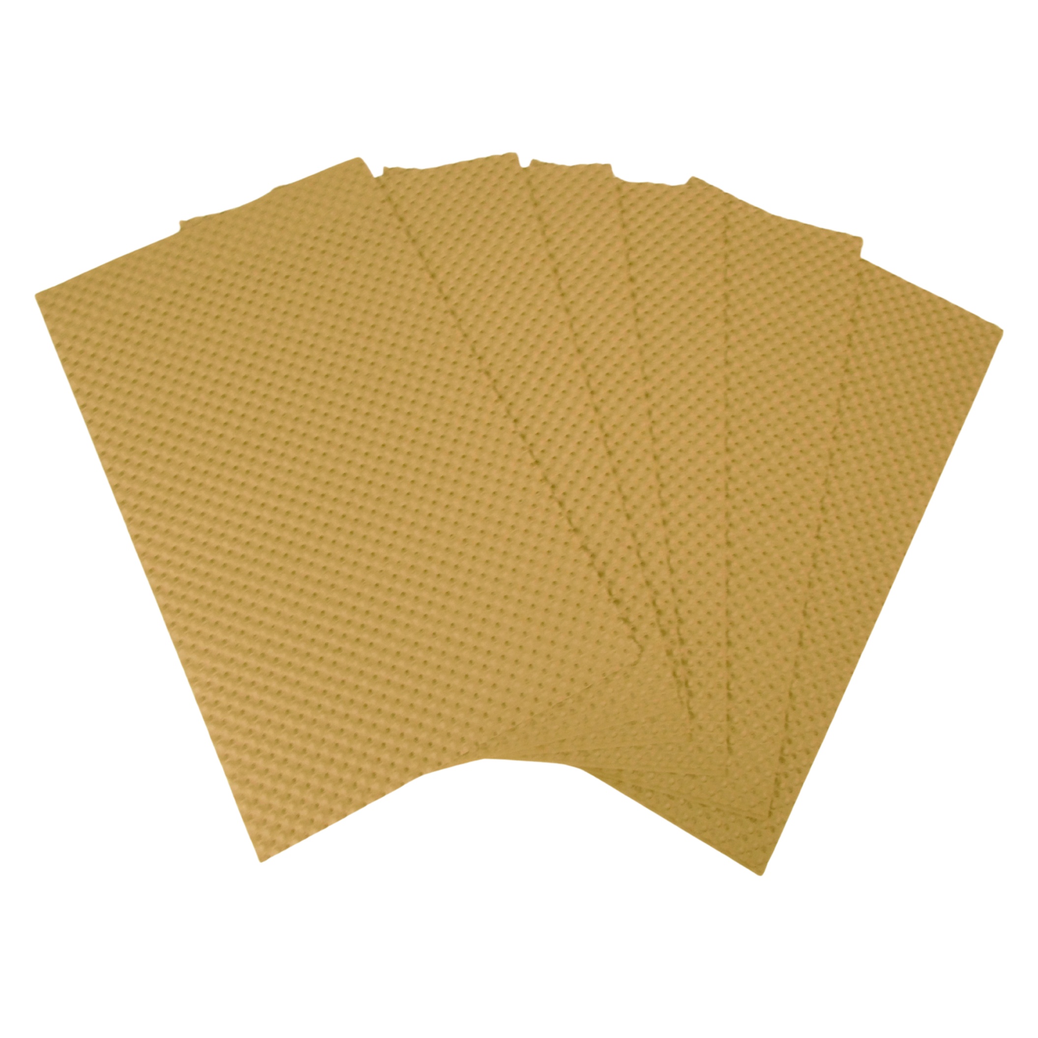 Formats de papier gaufré pour la protection et calage.